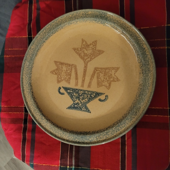 COPY - Pfaltzgraff America Folk Art 3 Vase Plates - Picture 4 of 6